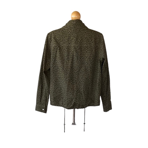 NWT KORI AMERICA JACKET SMALL Animal Print zip/snap/drawstring/pockets WASHABLE - Picture 2 of 13